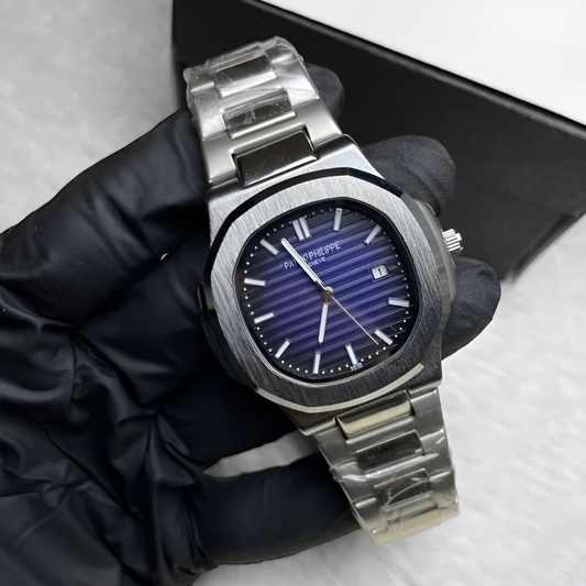 PATEK PHILLIPE INSPIRED DATEJUST | BLUE DIAL