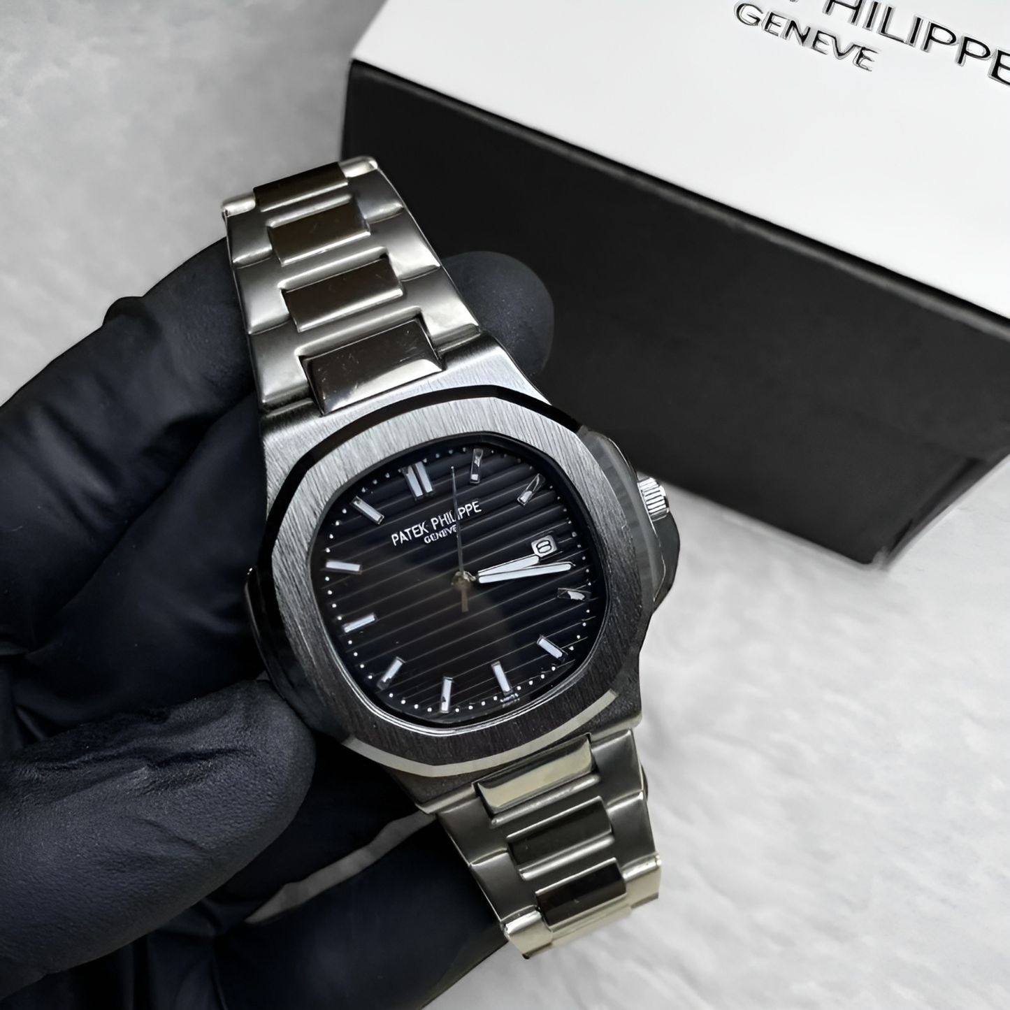 PATEK  PHILLIPE  INSPIRED DATEJUST | BLACK DIAL