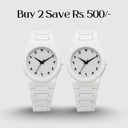 ARABIC AURA | ALL WHITE