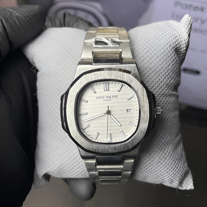 PATEK  PHILLIPE  INSPIRED DATEJUST | WHITE DIAL
