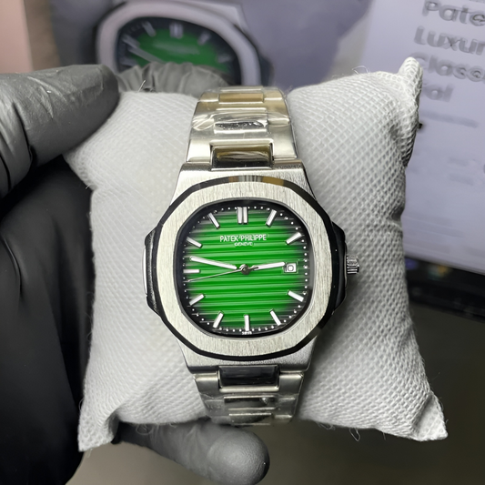 PATEK  PHILLIPE  INSPIRED DATEJUST | GREEN DIAL