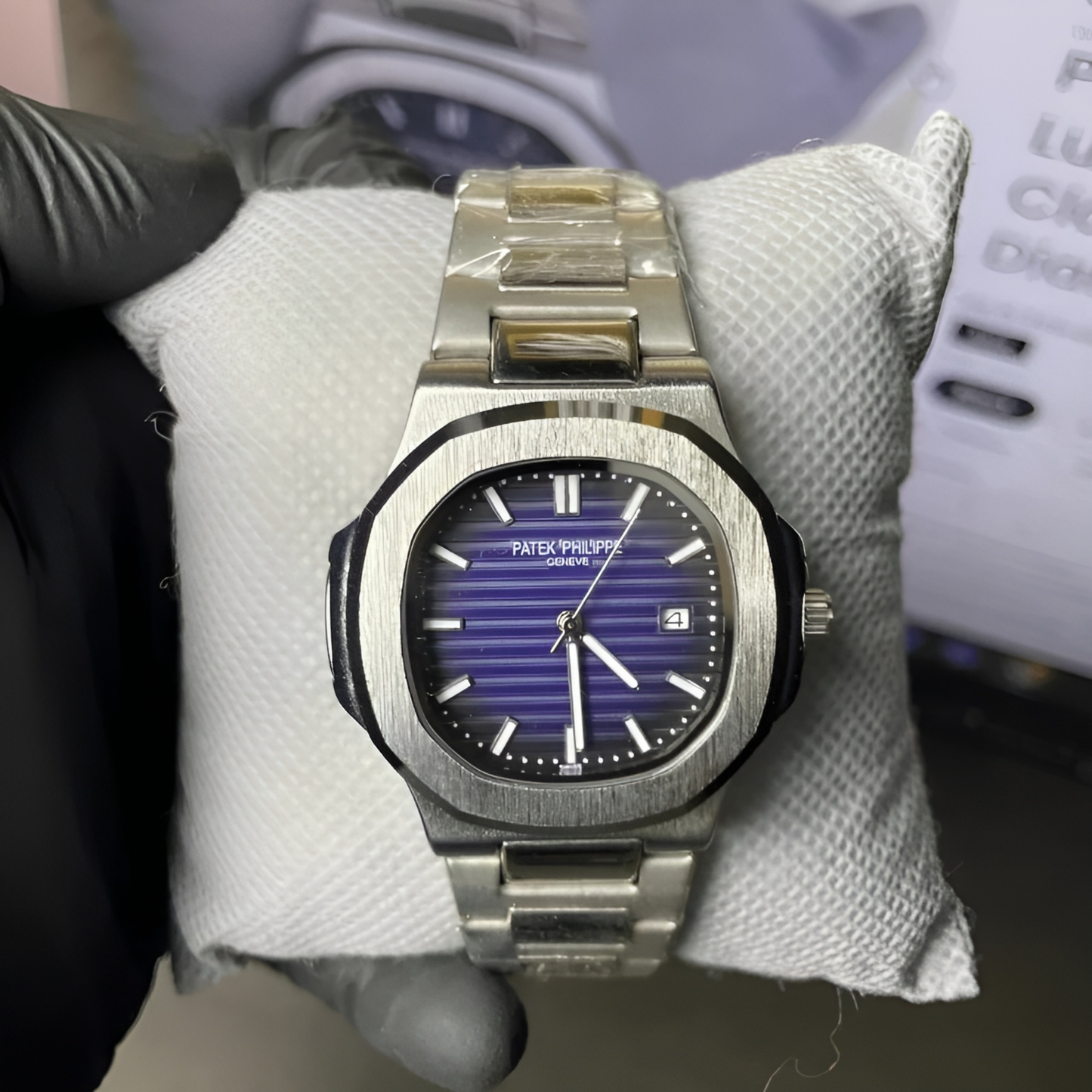 PATEK  PHILLIPE  INSPIRED DATEJUST | BLUE DIAL