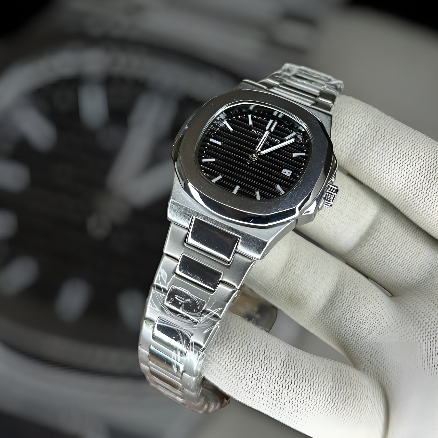 PATEK  PHILLIPE  INSPIRED DATEJUST | BLACK DIAL
